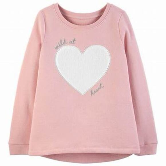 Carters wild at heart long sleeve top - Picture 1 of 5